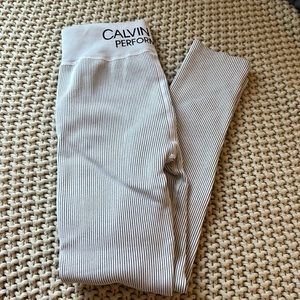 Calvin Klein performance leggings. Lightly worn perfect condition